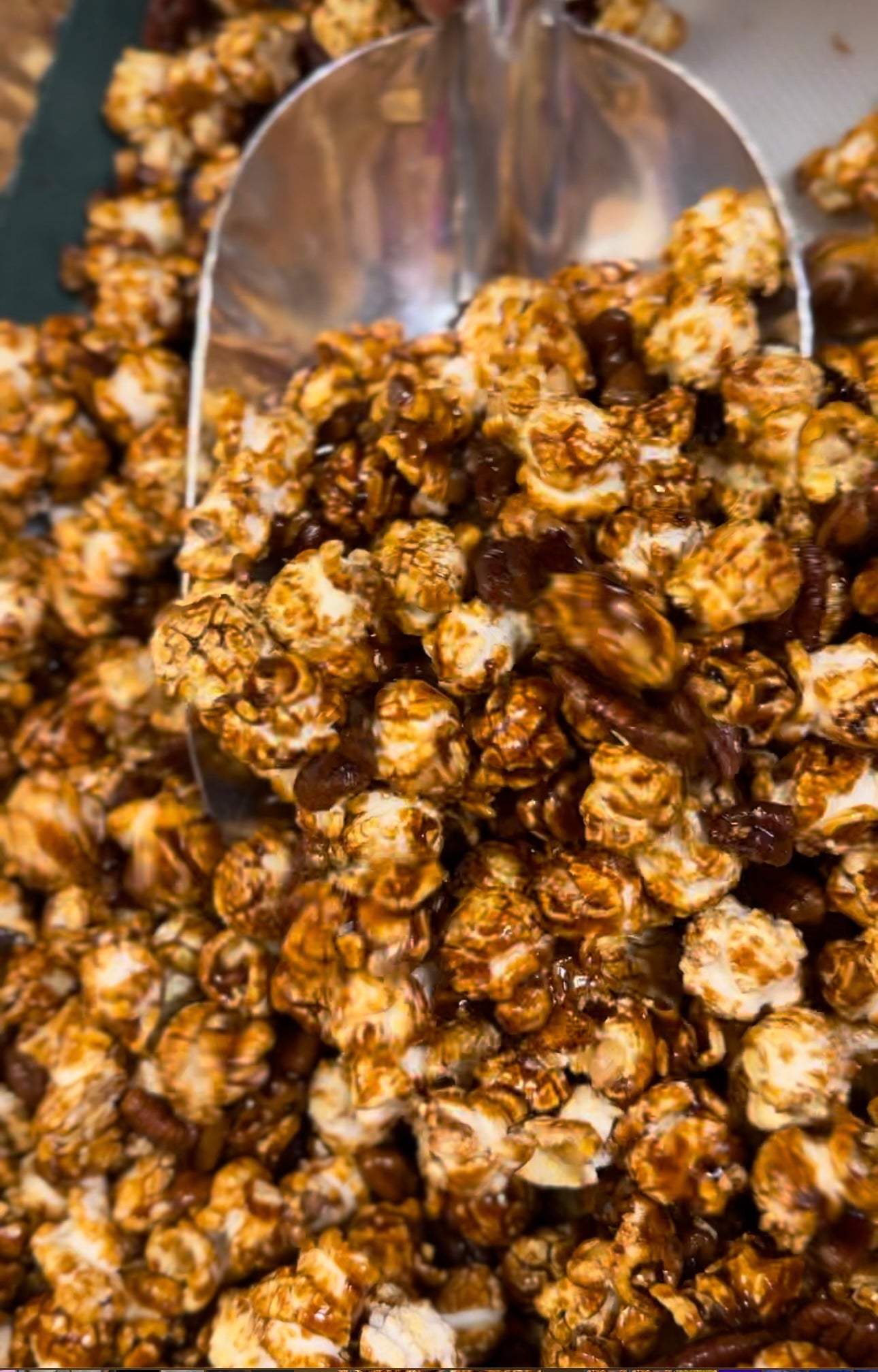 Salted caramel Tennessee whiskey with pecans 